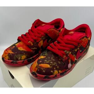 Nike SB Dunk Low The Wizard of Oz Poppy Field Sz 8 FZ1291-600 # 413